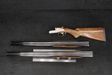 SKB MODEL 485 SXS 20 GA & 28 GA Two Barrel Shotgun Set 26