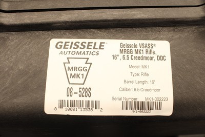 Geissele VSASS MRGG MK1 Mod 0 6.5 Creedmoor 16