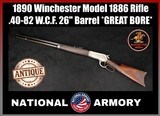 *ANTIQUE* 1890 Winchester Model 1886 Lever Action .40-82 WCF 26