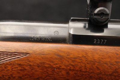 1968 Ruger M77 Tang Safety First Year Production .243 Win 22