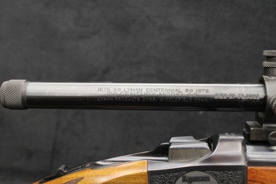 1978 Ruger No.1 Lyman 1878-1978 Centennial II .45-70 Gov't 34