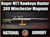 2017 Ruger M77 Hawkeye Hunter .300 Win. Magnum 24