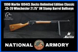 1990 Marlin 1894CL Ducks Unlimited Edition Lever Action .25-20 Win 22