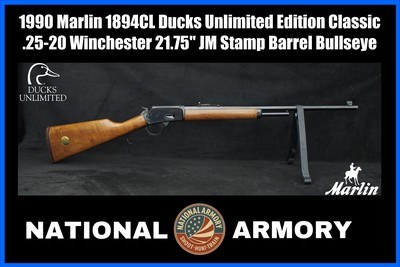1990 Marlin 1894CL Ducks Unlimited Edition Lever Action .25-20 Win 22