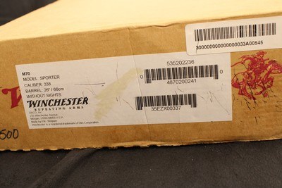 2010 FN Winchester Model 70 Sporter .338 Win Mag 26