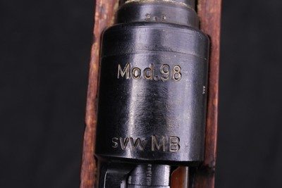 1945 SVW MB Mauser Mod 98 Kar98k *Rare French Occupation Oberndorf Rifle* WaA135 - Image 20 of 25