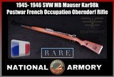 1945 SVW MB Mauser Mod 98 Kar98k *Rare French Occupation Oberndorf Rifle* WaA135 - Image 1 of 25