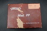 1968 Walther PP .380 Ulm West German Police Pistol Boxed Excellent LIKE NEW - Image 2 of 25