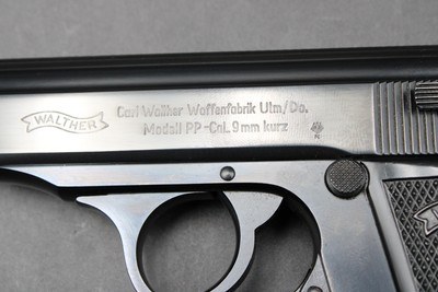 1968 Walther PP .380 Ulm West German Police Pistol Boxed Excellent LIKE NEW - Image 15 of 25