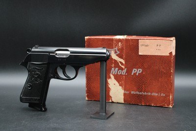 1968 Walther PP .380 Ulm West German Police Pistol Boxed Excellent LIKE NEW - Image 6 of 25