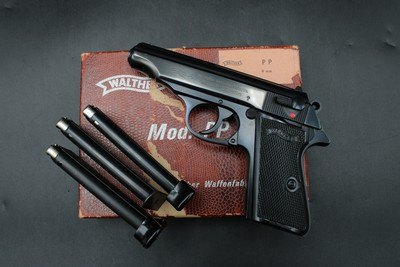 1968 Walther PP .380 Ulm West German Police Pistol Boxed Excellent LIKE NEW - Image 5 of 25
