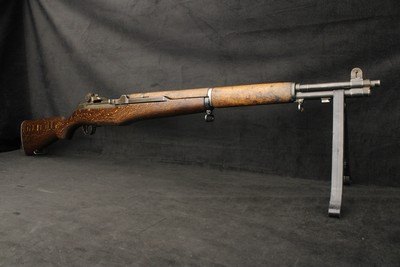 1943 Springfield Armory M1 Garand .30-06 WWII USGI Rifle 10-65 SA Barrel - Image 5 of 25