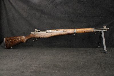 1943 Springfield Armory M1 Garand .30-06 WWII USGI Rifle 10-65 SA Barrel - Image 4 of 25