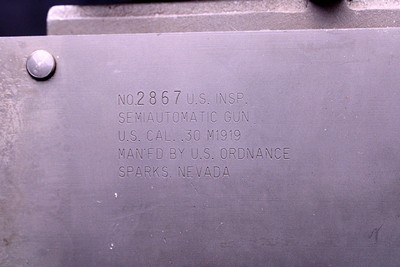 U.S. ORDNANCE M1919A4 .308 24