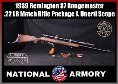 1939 Remington 37 Rangemaster .22 LR 28