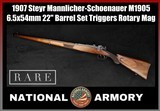 1907 Steyr Mannlicher-Schoenauer M1905 6.5x54mm 22 - Image 1 of 25