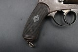 ANTIQUE 1876 French Mle 1873 Chamelot-Delvigne Army Revolver 11mm All Matching Components - Image 3 of 19