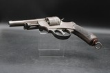 ANTIQUE 1876 French Mle 1873 Chamelot-Delvigne Army Revolver 11mm All Matching Components - Image 15 of 19