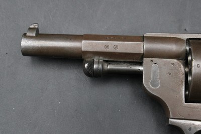 ANTIQUE 1876 French Mle 1873 Chamelot-Delvigne Army Revolver 11mm All Matching Components - Image 11 of 19