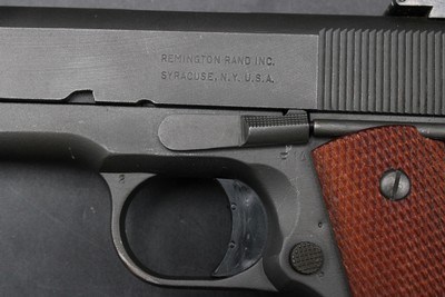 U.S. Army National Match 1911A1 WWII Remington-Rand SA Colt NM 5 - Image 5 of 25