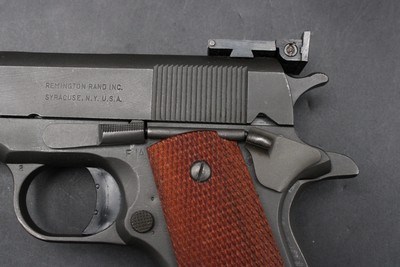 U.S. Army National Match 1911A1 WWII Remington-Rand SA Colt NM 5 - Image 4 of 25
