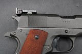U.S. Army National Match 1911A1 WWII Remington-Rand SA Colt NM 5 - Image 9 of 25