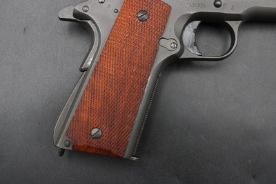 U.S. Army National Match 1911A1 WWII Remington-Rand SA Colt NM 5 - Image 8 of 25