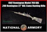 1987 Remington Model 700 .280 REM 22
