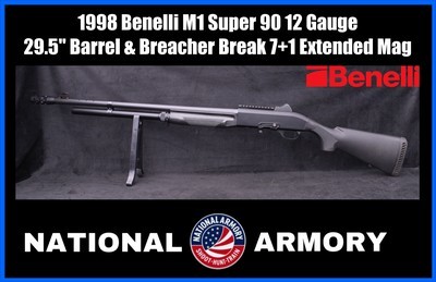 1998 Benelli M1 Super 90 12 GA 29.5