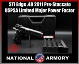 2006 STI Edge .40 S&W 2011 Pre-Staccato USPSA Major Power Factor Race Gun Custom Tuned 6 Mags - Image 1 of 25