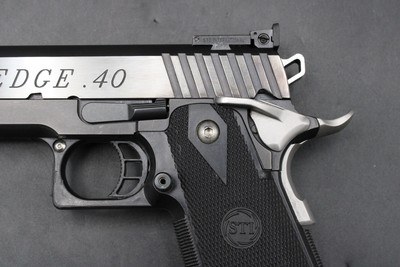 2006 STI Edge .40 S&W 2011 Pre-Staccato USPSA Major Power Factor Race Gun Custom Tuned 6 Mags - Image 9 of 25
