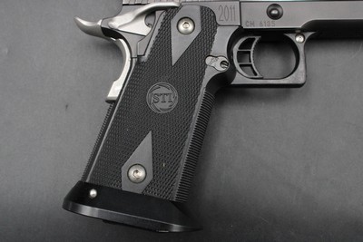 2006 STI Edge .40 S&W 2011 Pre-Staccato USPSA Major Power Factor Race Gun Custom Tuned 6 Mags - Image 4 of 25