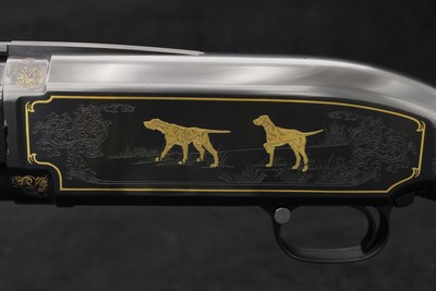 1994 Winchester Model 12 Grade IV 20 GA Engraved Gold Limited Edition - Image 9 of 24