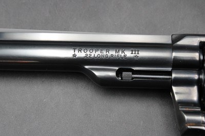 1979 Colt Trooper Mk III .22 LR 6