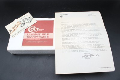 1979 Colt Trooper Mk III .22 LR 6