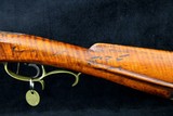 19th Century Bartley Coalman Percussion Rifle .36 Cal Black Powder 37.5