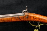 19th Century Bartley Coalman Percussion Rifle .36 Cal Black Powder 37.5