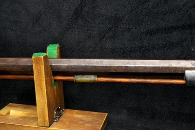 19th Century Bartley Coalman Percussion Rifle .36 Cal Black Powder 37.5