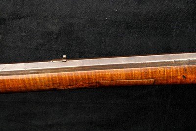 19th Century Bartley Coalman Percussion Rifle .36 Cal Black Powder 37.5