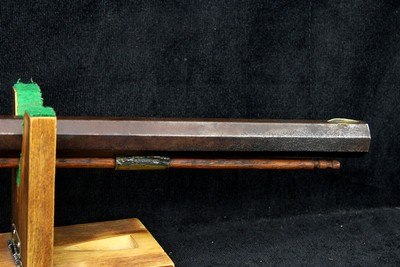 19th Century Bartley Coalman Percussion Rifle .36 Cal Black Powder 37.5