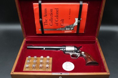 1964 Colt Single Action Army Samuel Colt Sesquicentennial .45 Colt 1 of 5000 SAA Set - Image 3 of 23