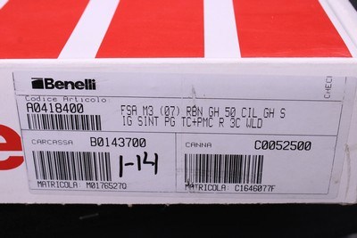 Benelli M3 Tactical 12 GA 19.75