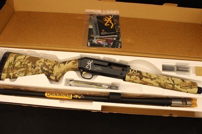 Browning Silver Field Auric Camo 12 GA Shotgun 28