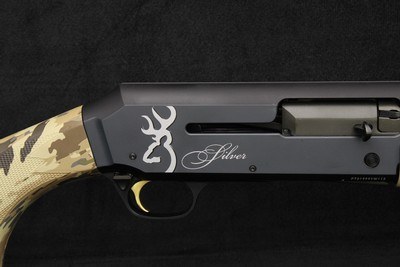 Browning Silver Field Auric Camo 12 GA Shotgun 28