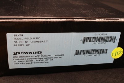Browning Silver Field Auric Camo 12 GA Shotgun 28