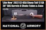 *Like New* 2022 CZ-USA Sharp Tail 12 GA Break Action Shotgun 28