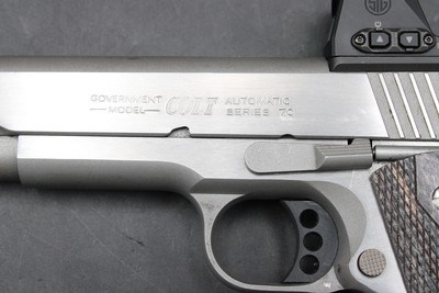 Colt 1911 Series 70 Competition 9mm Stainless 5