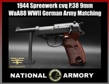 1944 Spreewerk cvq P.38 WaA88 WWII German Army 9mm Pistol All Matching P38 - Image 1 of 25
