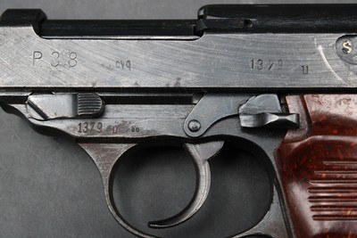 1944 Spreewerk cvq P.38 WaA88 WWII German Army 9mm Pistol All Matching P38 - Image 5 of 25