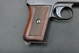 1913 Mauser Model 1910/14 Transitional .25 ACP Pocket Pistol Crown/U C&R - Image 3 of 22